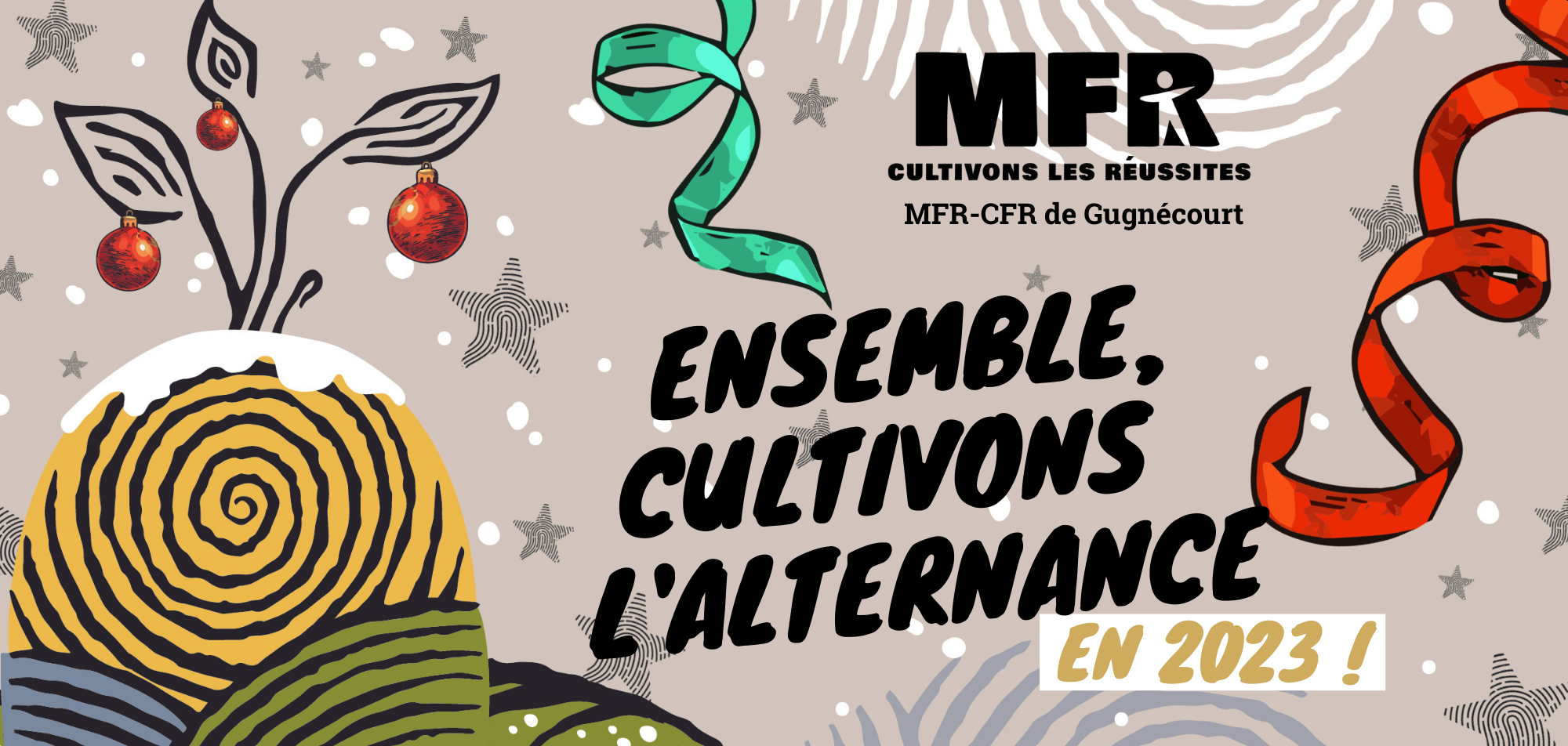 Meilleurs Vœux de Bonne Année de la MFR – CFR de Gugnécourt